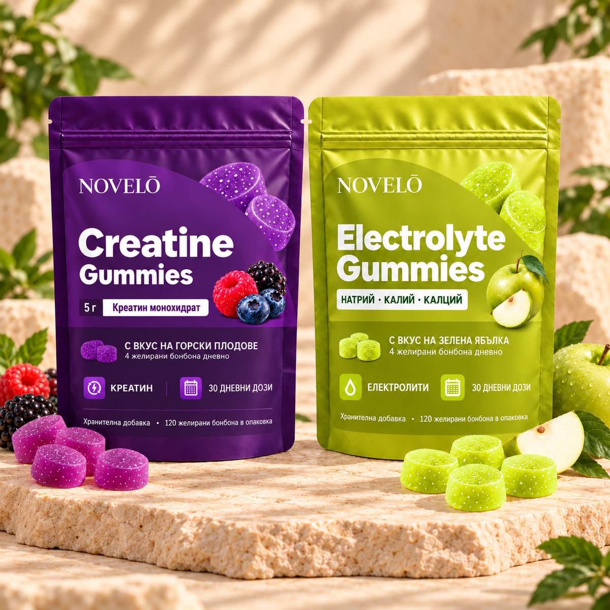 Performance Bundle – Creatine + Electrolytes Gummies